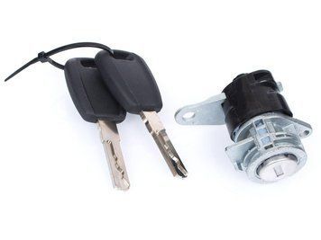 Citroen Jumper (от 2006-) личинка замка передняя в сборе левая=правая, задняя=передняя, Ситроен Джампер МТ-2612 фото