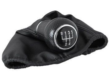 Seat Cordoba I (93-02) ручка КПП переключение передач черная + чехол 5 ступка, диаметр 12 мм!, Сеат Кордоба 1 МТ-9587s5 фото