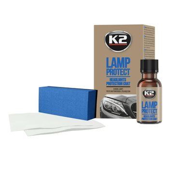 Набор для защитного покрытия фар автомобиля K2 Lamp Protect бутылка 10 мл (K530) GPL-K20490 фото