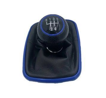 VOLKSWAGEN Golf IV 1.4; 1.6; 1.8 бензин 22 мм (98-05) ручка перемикання передач КПП 5 ступка + чохол + рамка, Фольксваген Гольф 4 МТ-6889-2s5 фото