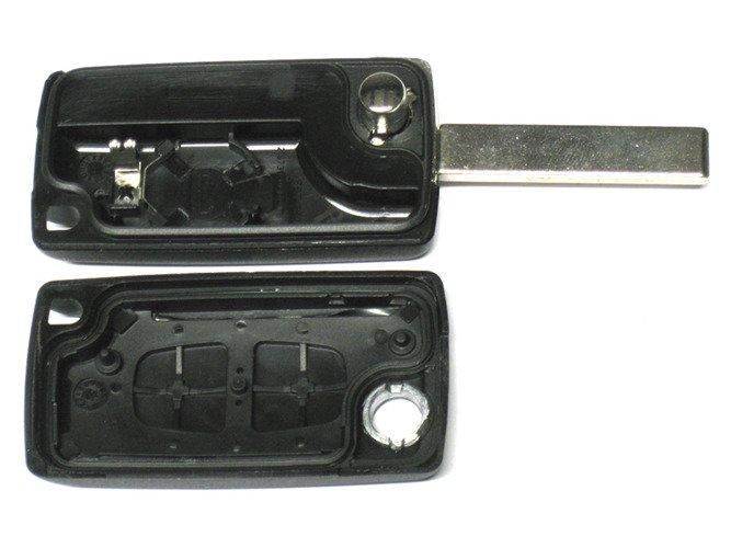 Корпус ключа 3 кнопки Peugeot 207 307 407 607 Citroen C2 C3 C4 МТ-1438 фото